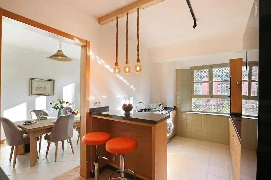 Elegant&Familial Appt Hivernage Pool Best Location Marrakesh 0*,  Morocco
