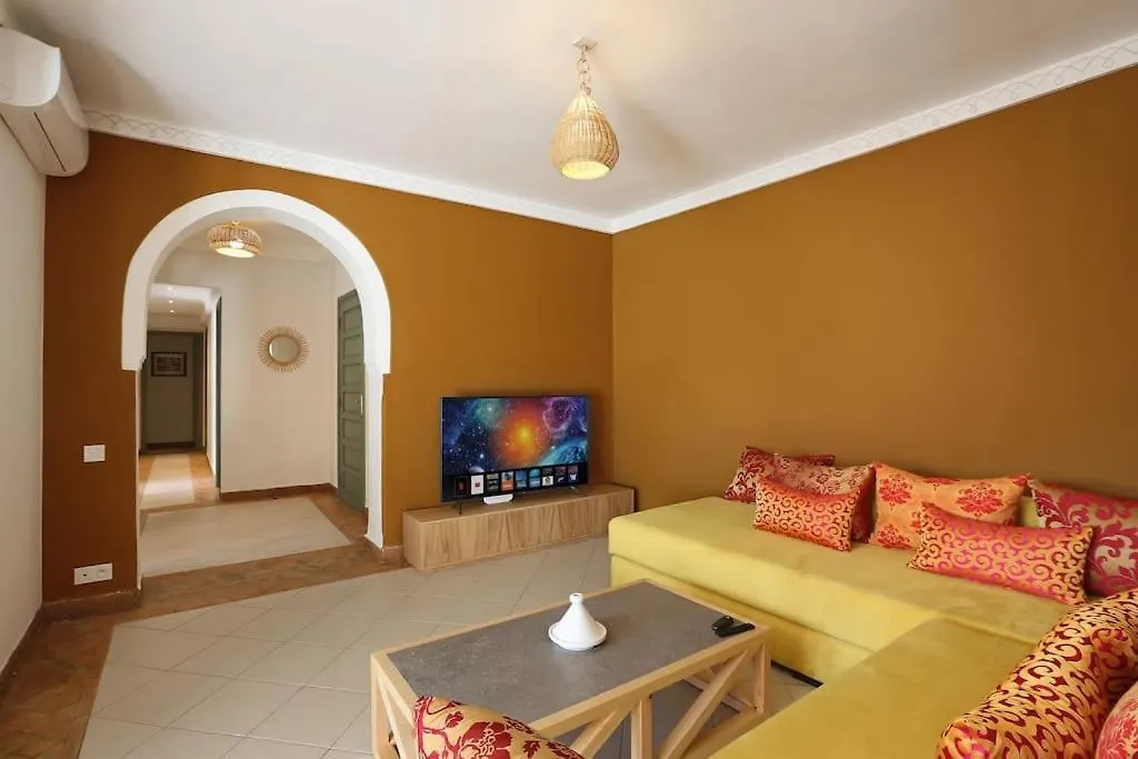 Elegant&Familial Appt Hivernage Pool Best Location Marrakesh Apartment